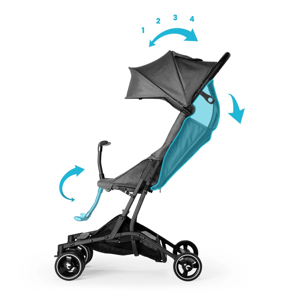 Carucior Kidnort Snopetrel Grey Ultracompact - imagine 7
