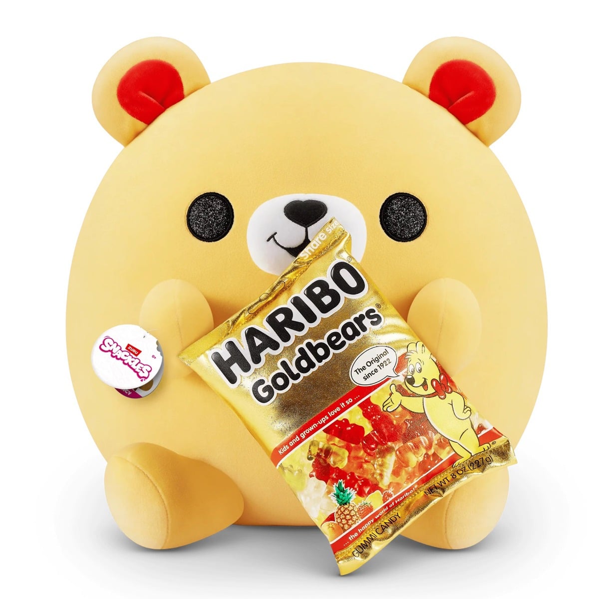 Jucărie Plus Snackles Haribo 35 cm + Dulciuri
