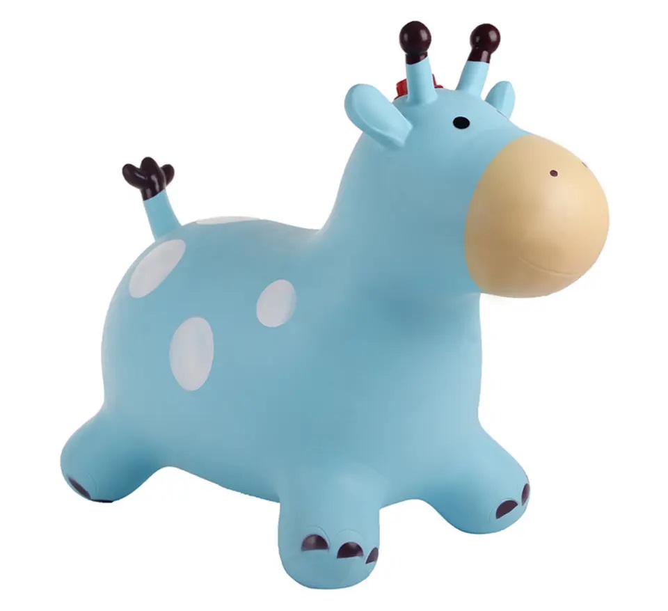 Jucărie Gonflabilă de Sărit Malplay Girafă Albastră - imagine 7