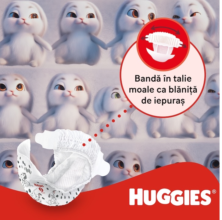 Huggies Ultra Comfort Mega Pack 156 Scutece Nr.3