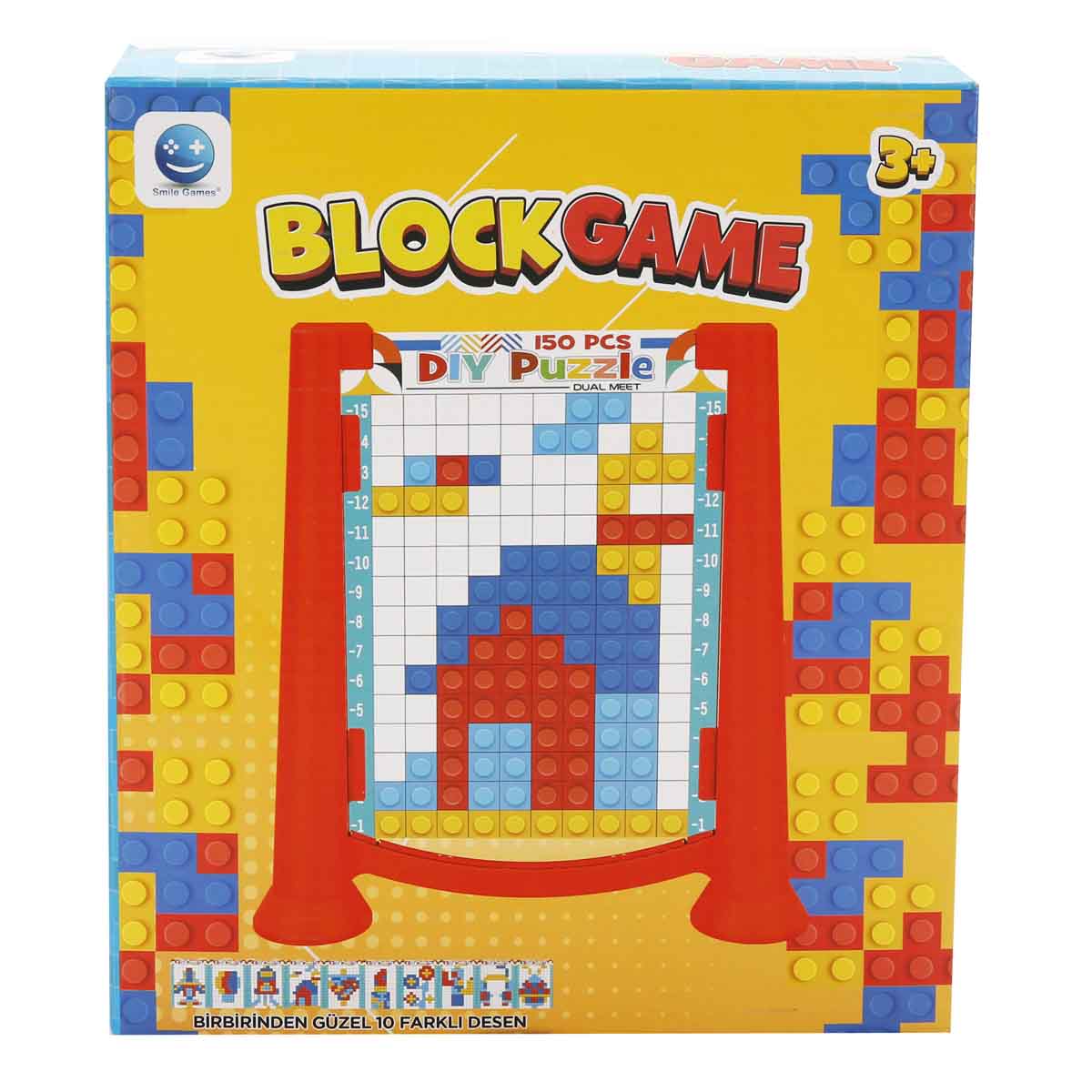 Set Constructie Smile Games 150 Piese Educativ