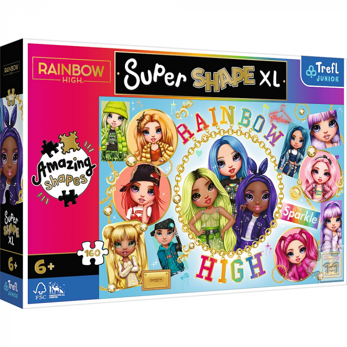 Puzzle Trefl Primo Rainbow High 160 piese
