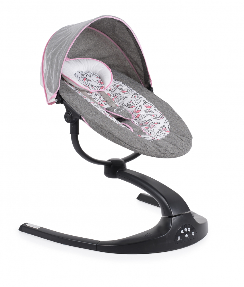 Leagan electric Cangaroo Meira Pink cu telecomandă - imagine 4