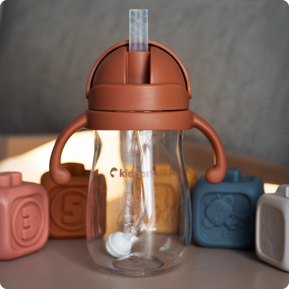 Sticluta apa Kidnort Bringebaer 300ml Brown - imagine 2