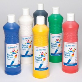 Set Guase 6 Culori Baker Ross, 600 ml