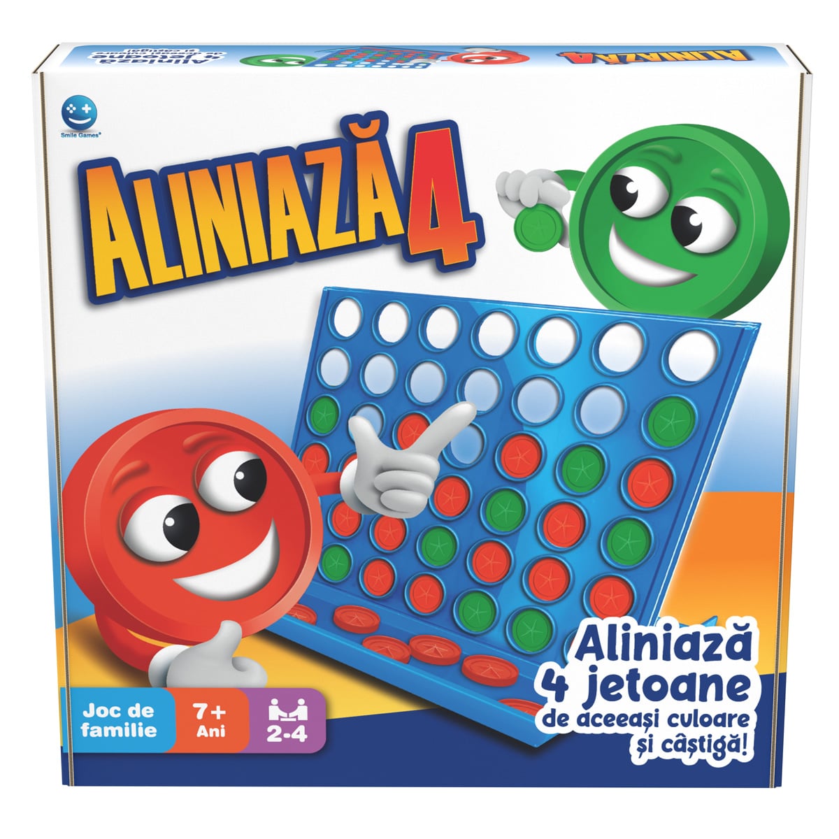 Joc de Societate Aliniaza 4, Smile Games