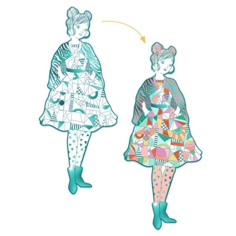 Djeco Parada Modei Colorat | Studio Creativ - imagine 2