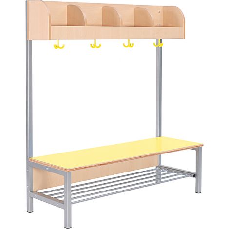 Vestiar Flexi Moje Bambino 4 Locuri Galben