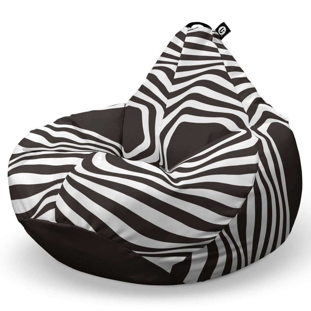 Fotoliu Puf Updeco Abstract Zebra, Relaxare XL - imagine 6