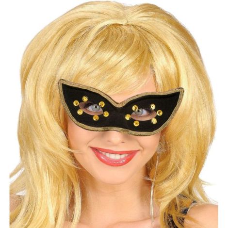 Masca Fluture Neagra Widmann | Carnaval Eleganta - imagine 2