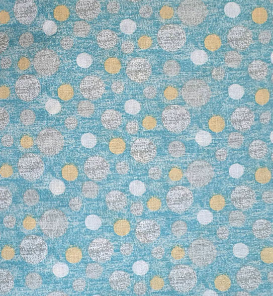 Cearceaf Elastic Kids Decor 107x60 cm, Bubble Blue - imagine 3