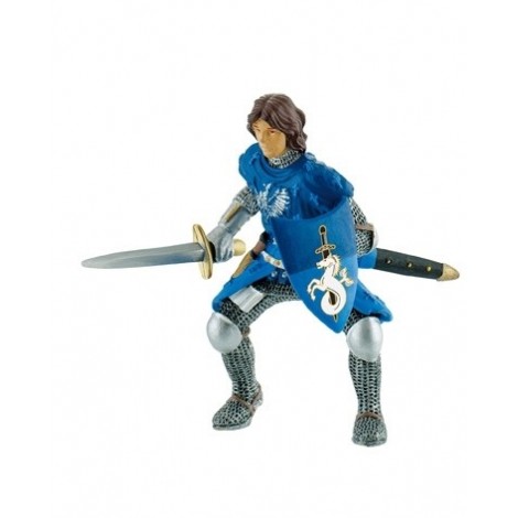 Figurina Bullyland Cavaler cu Sabie Albastru