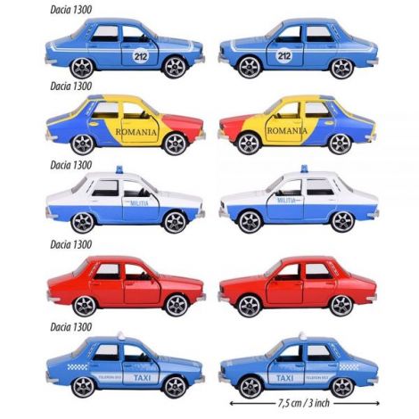 Set 5 Masinute Dacia 1300 Majorette - imagine 3