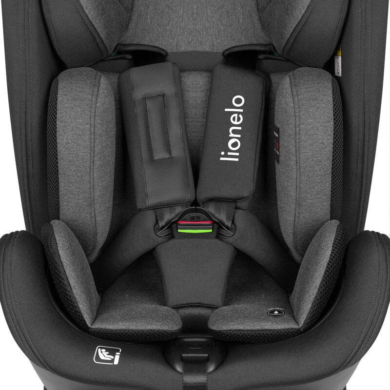 Scaun Auto Lionelo Harper i-Size cu ISOFIX Gri - imagine 9