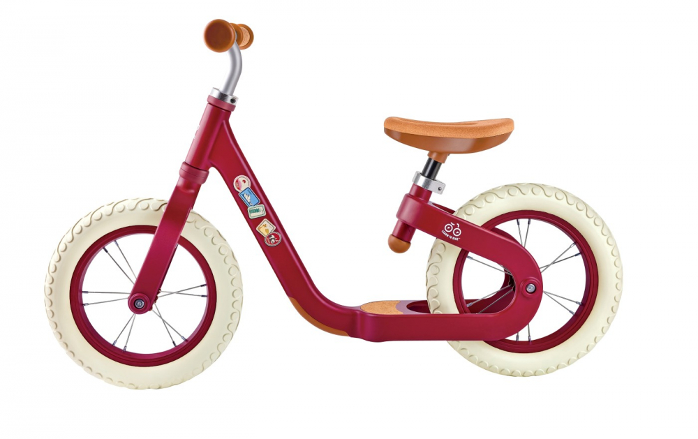 Bicicleta Hape Fără Pedale Roșu 10 inch, Aliaj Ușor - imagine 2