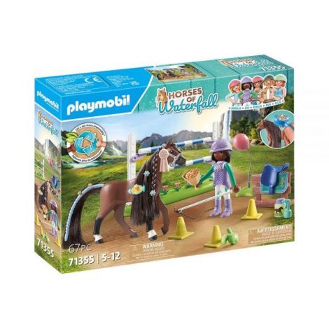 Playmobil Arena Zoe și Calul Blaze - Joc Creativ - imagine 6