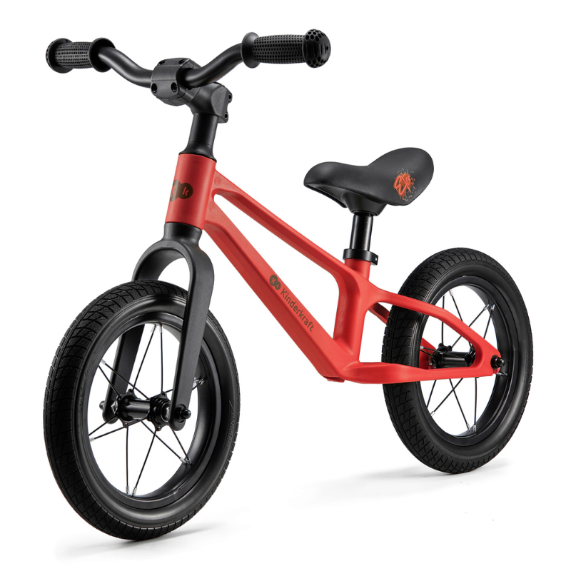 Kinderkraft Eter Red - Bicicletă Echilibru 12 inch - imagine 2
