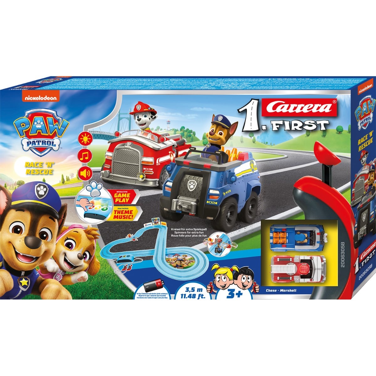 Pista Carrera PAW Patrol - Salvare si Actiune