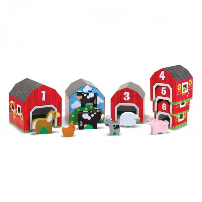 Sortator Forme Casuta Animale Melissa & Doug