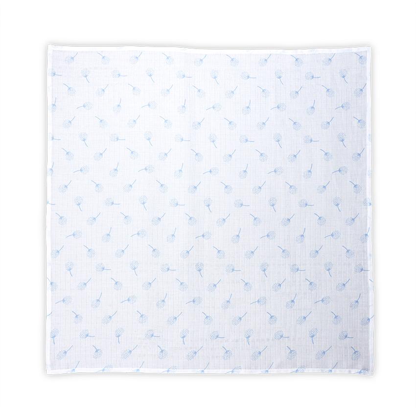 Scutec Pled Muselina Lorelli 80x80 cm Aquatic - imagine 2