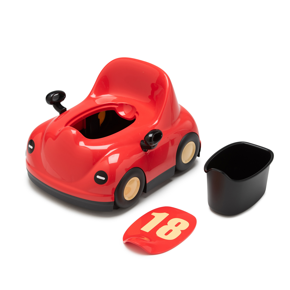 Olita Juju SpeedyPotty Rosie, Forma Masinuta