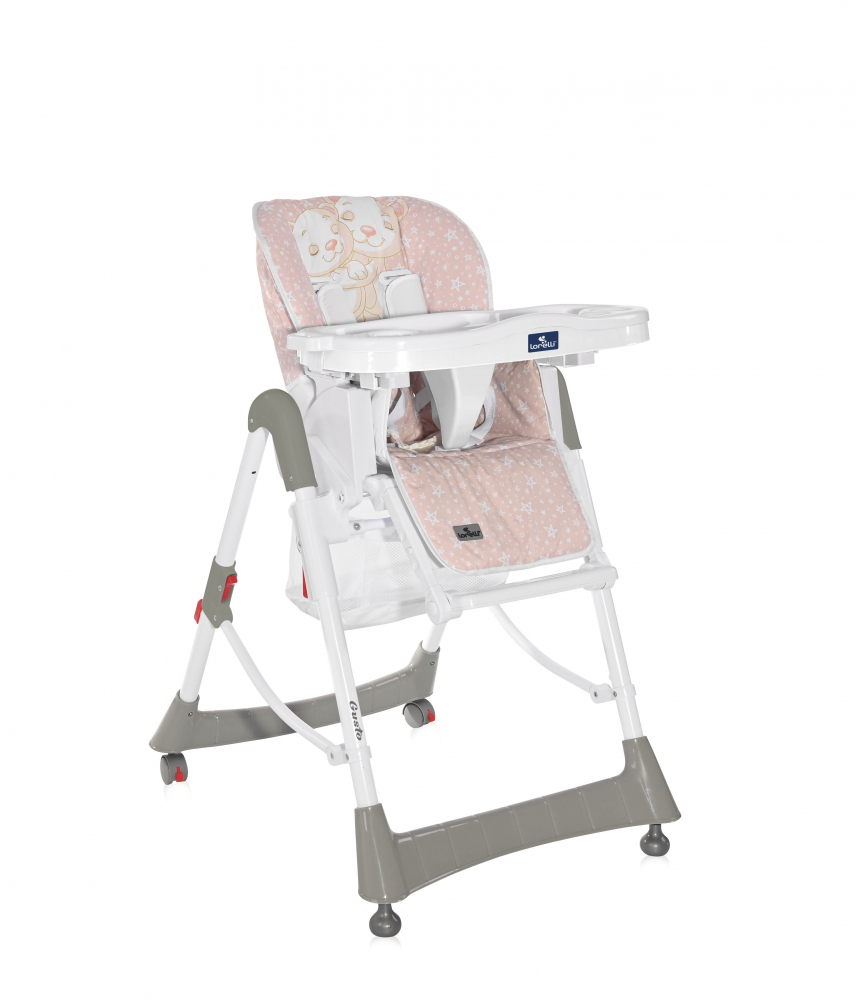 Scaun de masă Lorelli Gusto Satin Pink, confortabil - imagine 2