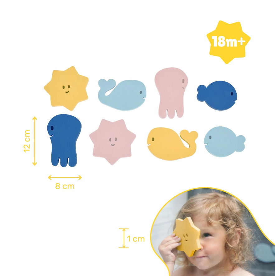 Puzzle Baie Badabulle Animalute Acvatice