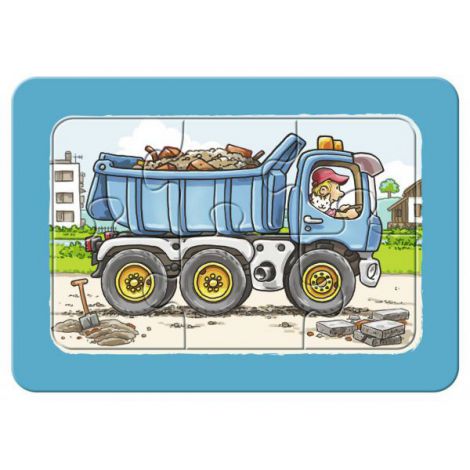 Puzzle Utilaje Ravensburger, 3x6 piese, +30 luni - imagine 2