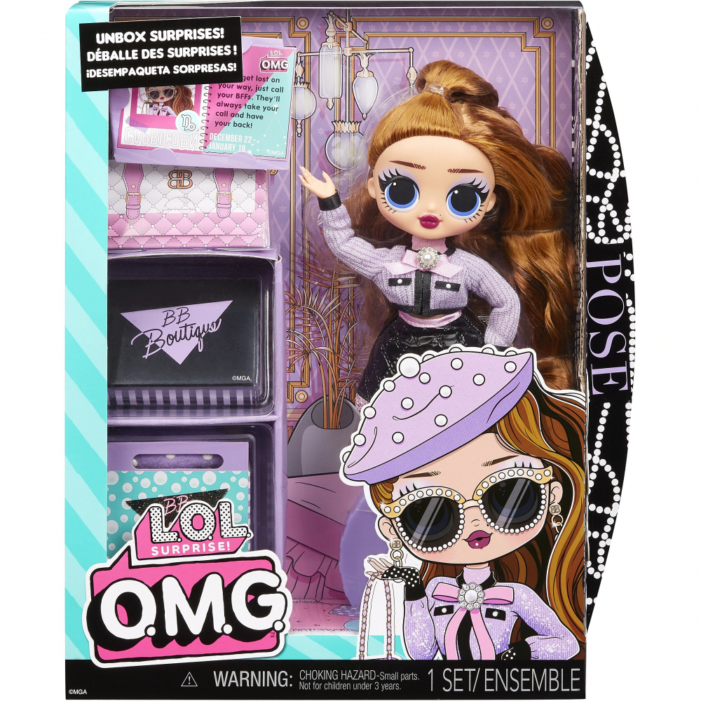 Papusa L.O.L. Surprise! OMG Pose | Fashionista