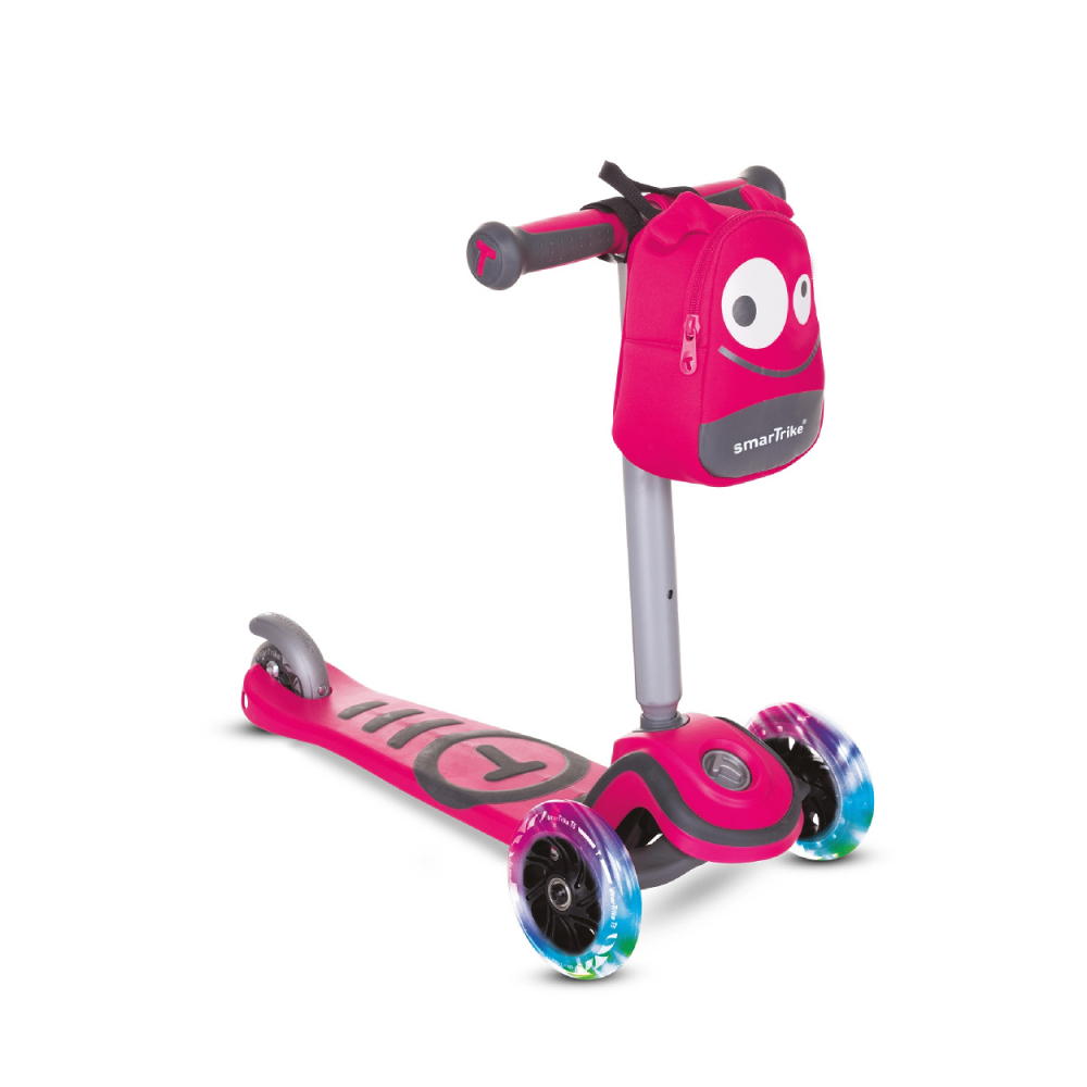 Trotineta SmarTrike T1 Roz cu Scaun si Gentuta - imagine 8
