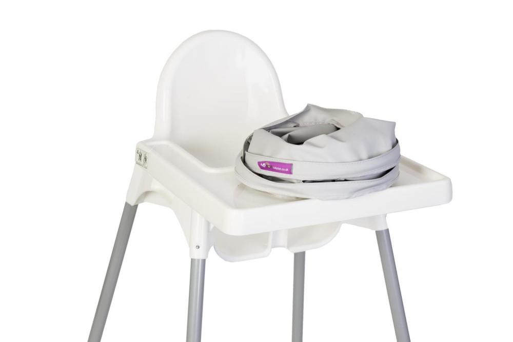 Kit Hranire Tidy Tot Baveta si Tava Gri Antimurdarie - imagine 9