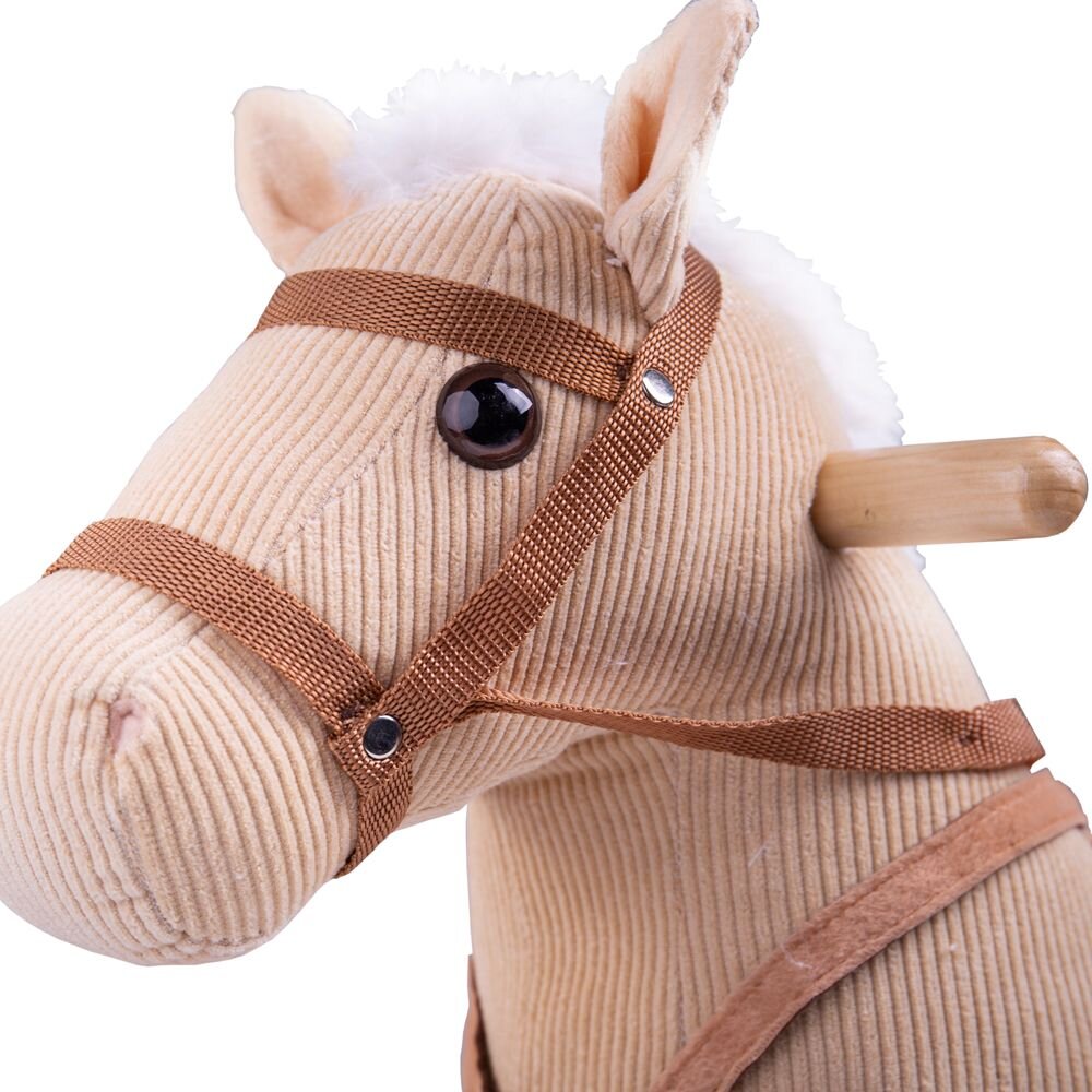 Balansoar Calut Bigjigs Toys - Lemn și Textil - imagine 2