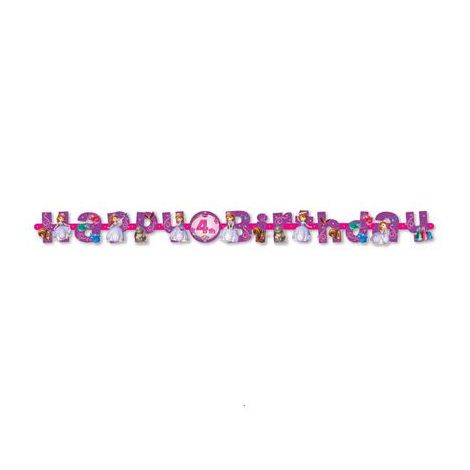Banner Sofia 140 cm - Decoratiuni Petreceri Amscan