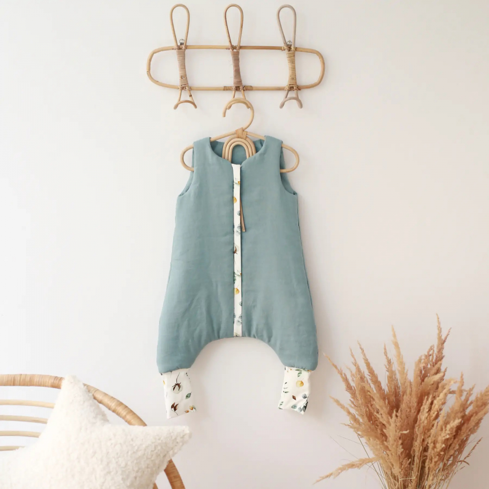 Sac de Dormit Babyly Sea Blue, 2-2.5 Tog, 1-2 Ani - imagine 6