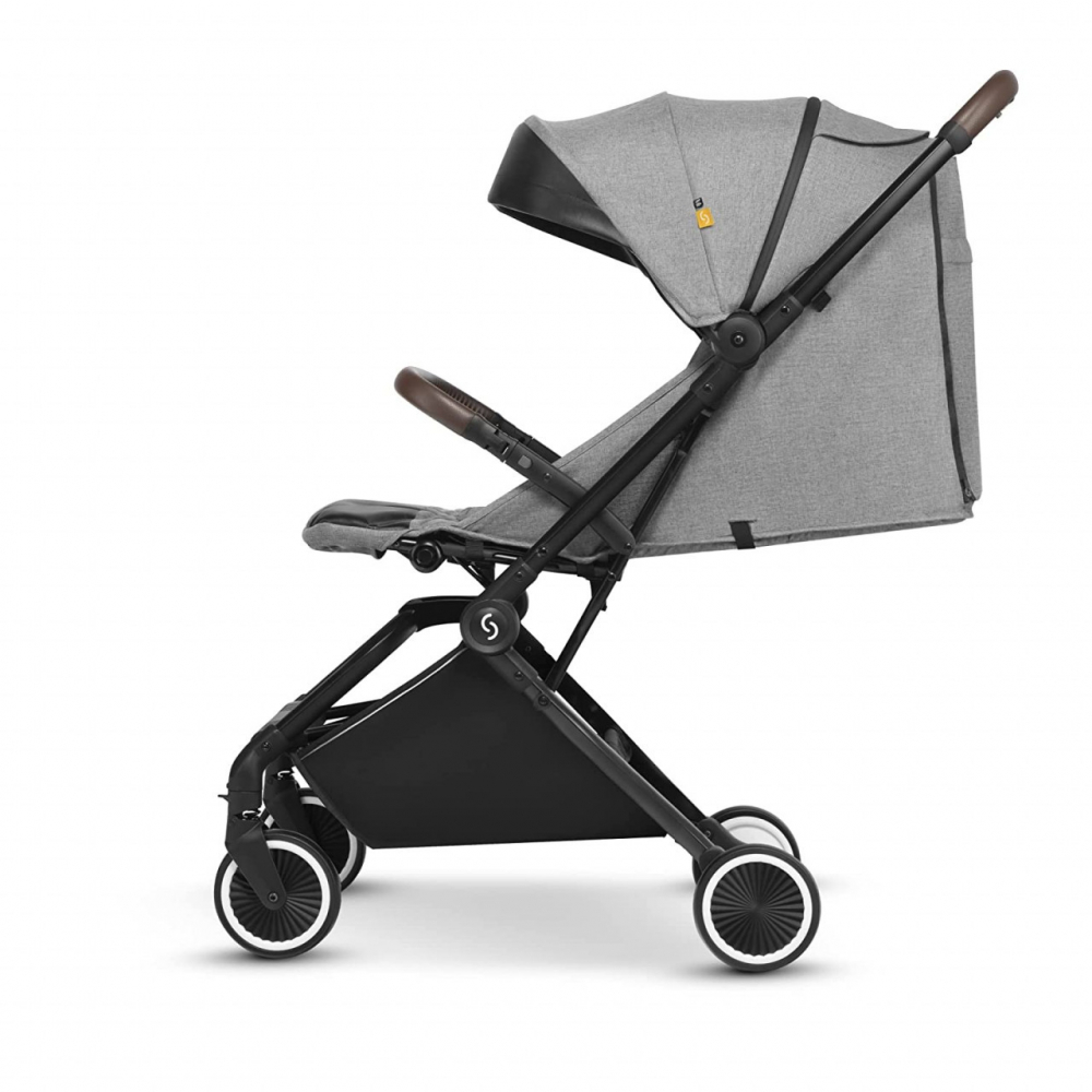 Carucior Skiddou Espoo+ Gri, Pliabil Ultracompact - imagine 4