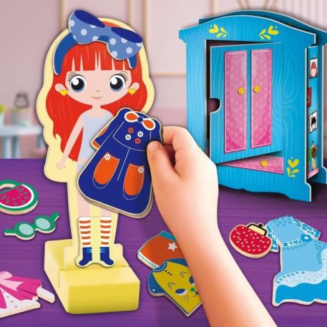 Lisciani Joc Magnetic Montessori Parada Modei - imagine 5
