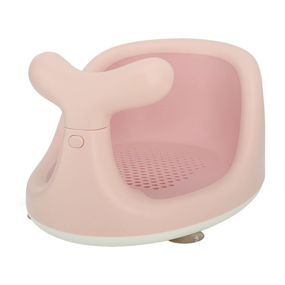 Scaun baie Little Mom Pink Whale, antiderapant - imagine 8