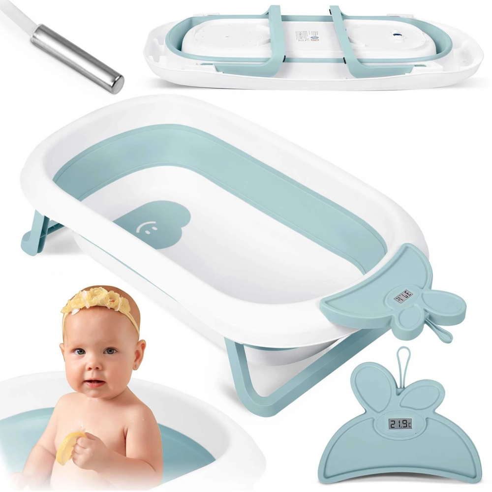 Cădiță Pliabilă Ricokids Butterfly cu Termometru Digital - imagine 6
