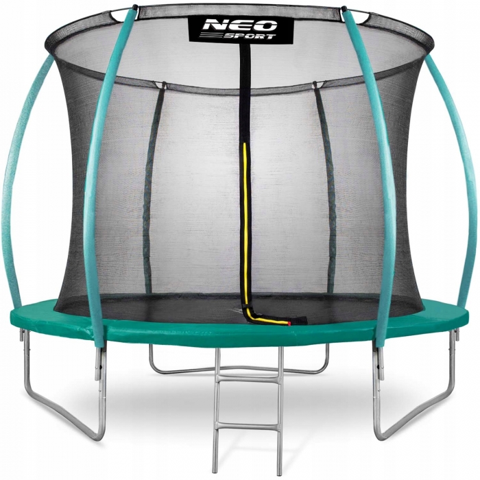 Trambulina Neo-Sport 312 cm cu plasa si scara - imagine 2