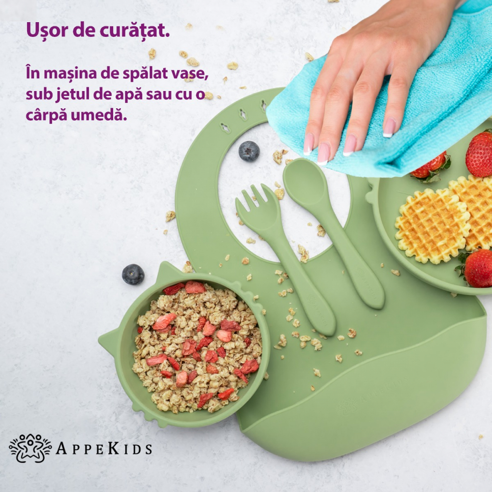 Set Diversificare AppeKids 5 piese Silicon - imagine 5