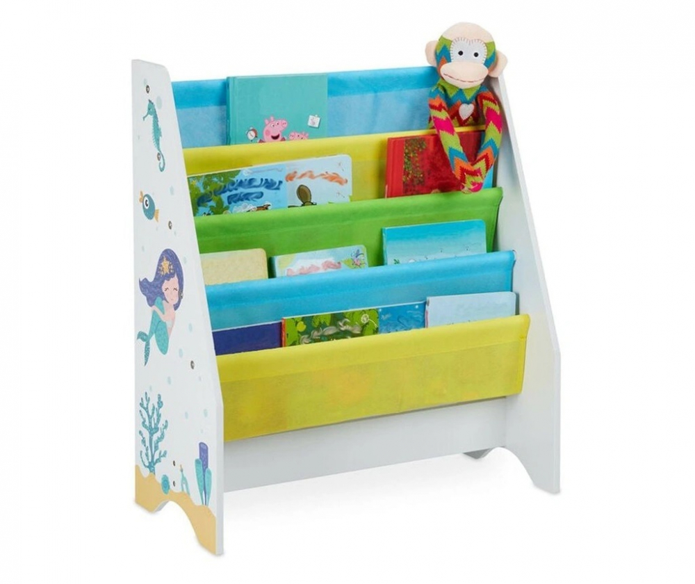 Organizator Cărți Lemn Ginger Home Mermaid - imagine 8