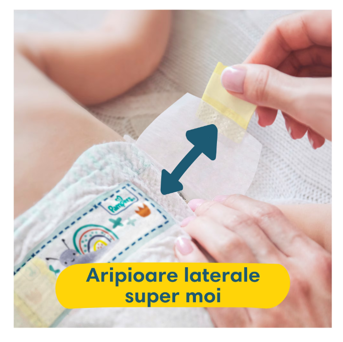 Pampers Premium Care XXL Marime 1, 2-5 kg, 144 bucati - imagine 2