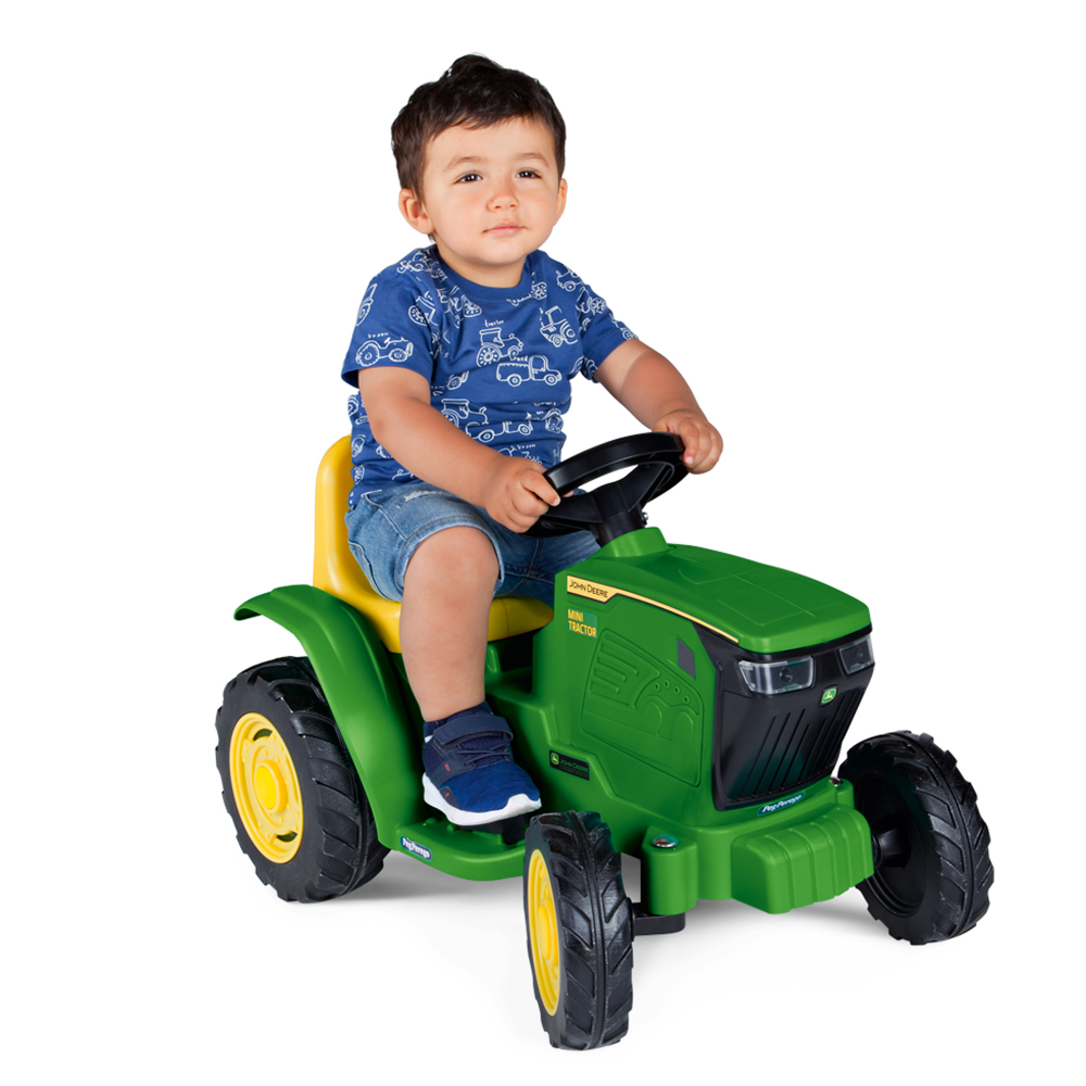 Tractor John Deere Electric 6V Peg Perego - imagine 6