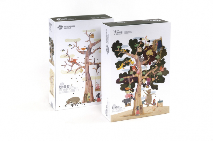 Puzzle Londji Copacul meu Reversibil