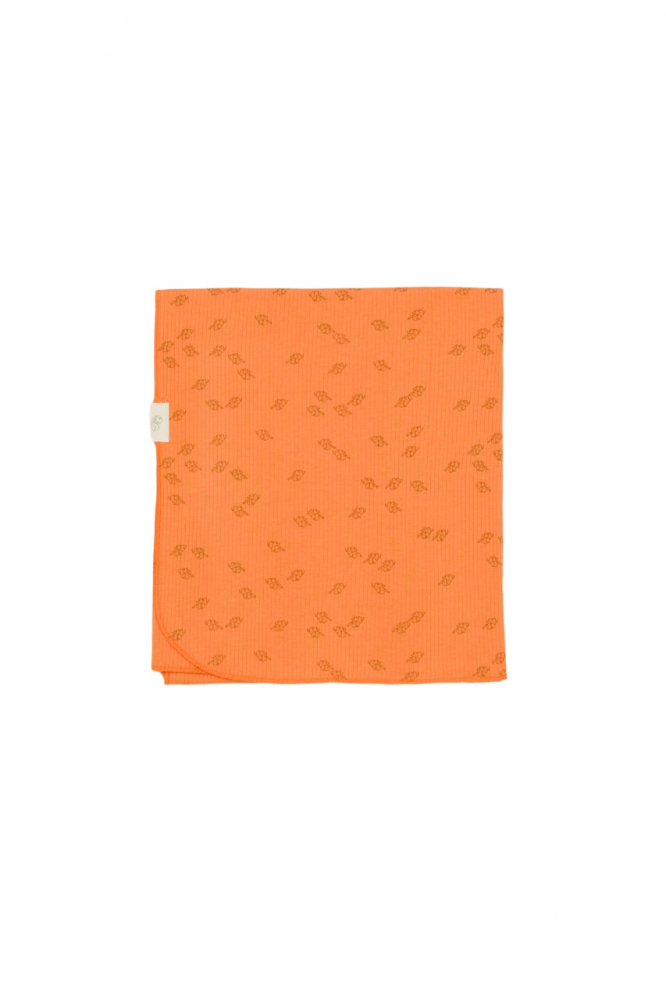 Păturică Babycosy Modal și Bumbac 85x85 cm, Apricot - imagine 4