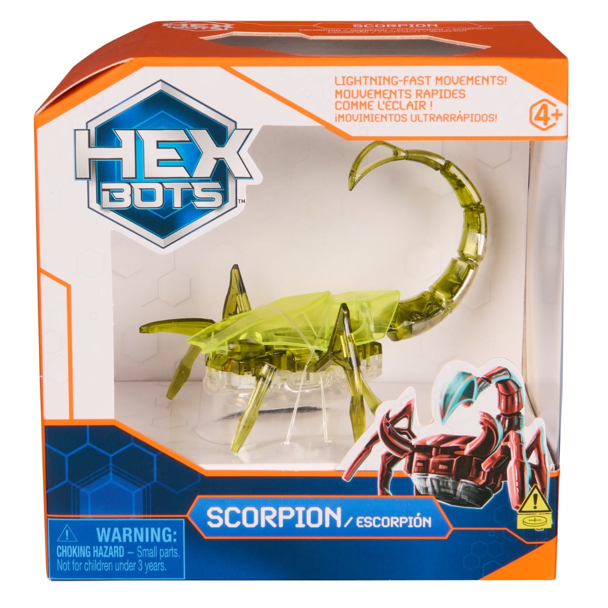 Hexbots Scorpion Interactiv Verde | Jucărie
