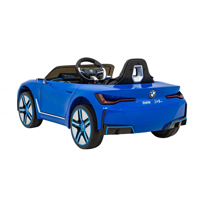 Masinuta Electrica BMW I4 Albastru, 50W, Telecomanda - imagine 7