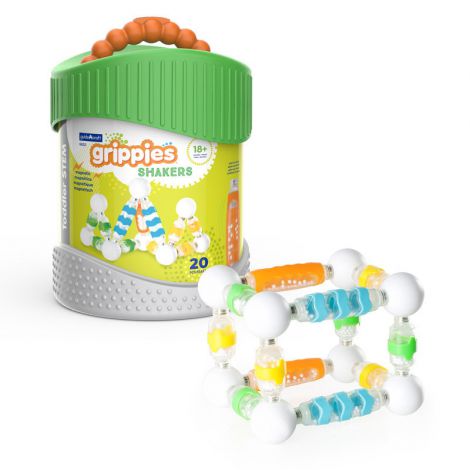 Guidecraft Grippies Shakers Set Magnetic Senzorial