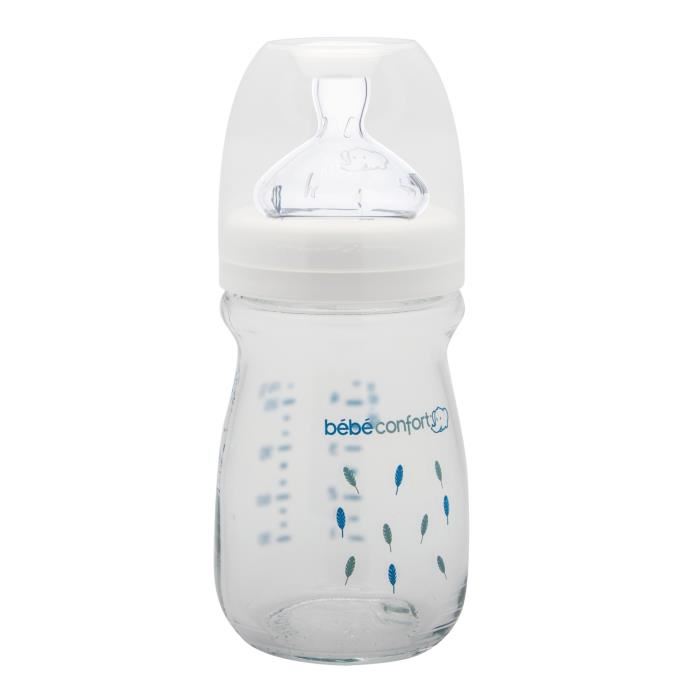 Biberon Sticlă 130 ml Bebe Confort, 0-6 luni