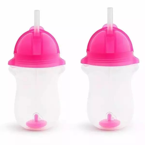 Set 2 cani Munchkin Any Angle cu pai, 12L+, Pink - imagine 7